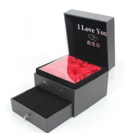 24 Pieces 4x3x4.5 Inch Valentines Day Gift Rose Box - Valentine Decorations