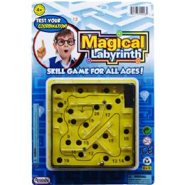 96 Wholesale 4" Labyrinth Board Game On Blister Card