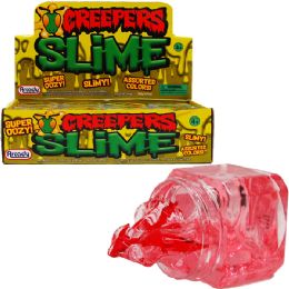 72 Pieces 3" Dinosaur In 2.5" Slime Cup In 12pc Display Box - Slime & Squishees
