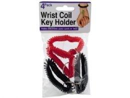 60 pieces Wrist Coil Key Holder Set - Key Chains