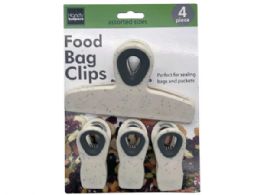 24 pieces 4 Pack MultI-Size Food Bag Clips - Clips and Fasteners