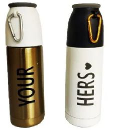 24 Pieces Your Hers Thermos Cup - Drinking Water Bottle