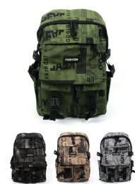 6 Wholesale 18 Inch Travel Fashion Backpack