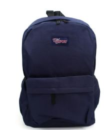 12 Pieces 16 Inch Blue Backpack - Backpacks 18" or Larger