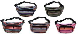 24 Wholesale 11x4 Waist Bag Fanny Pack