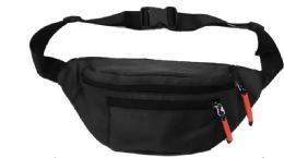 24 Bulk 12.5x5 Waist Bag Fanny Pack