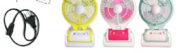 12 Wholesale 12 Inch Rechargeable Fan With Light