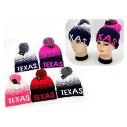 24 Pieces Texas Winter Unisex Beanie - Baseball Caps & Snap Backs