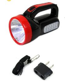 24 Bulk 6.5x3.5 Rechargeable Flash Light