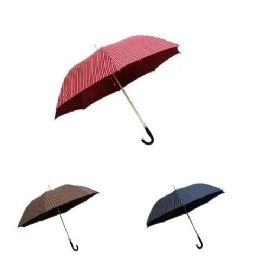 48 Wholesale 65cm Strip Color Umbrella