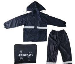 12 Wholesale Xxxxl Double Layer Raincoat Set