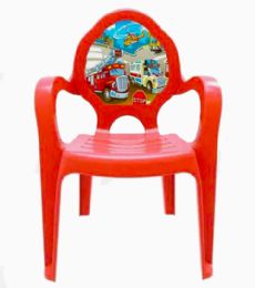 12 Bulk Plastic Kid Chair W Arm