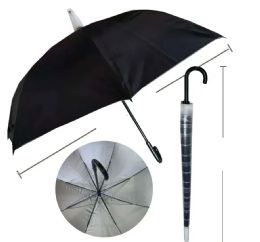 48 Wholesale 70 Black Umbrella
