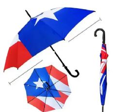 48 Pieces 60cm Puerto Rico Umbrella - Umbrellas & Rain Gear