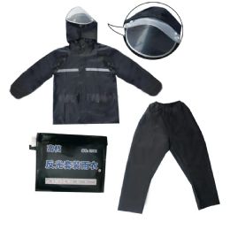 12 Wholesale Xxxl Raincoat Set With Pants