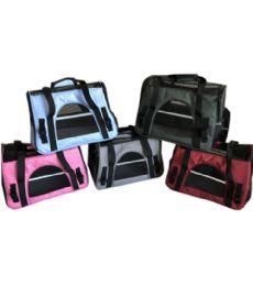 12 Bulk Soft Handbag Dog Carrier 43x23x27cm