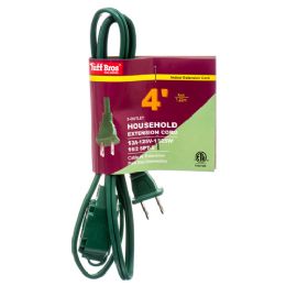 50 Pieces 4ft Indoor Extension Cord Green - Electrical