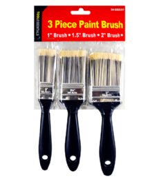 24 Pieces 3pc Paint Brush - Brushes