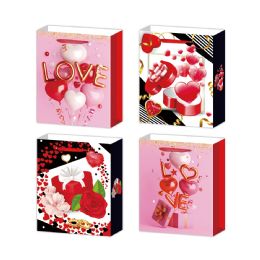 48 Pieces V-Day Bag 7.5x9x4"/m 48s Hot Stamp - Valentine Gift Bag's