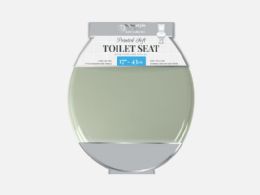 6 Pieces 17 Mint Wood Toilet Seat - Bathroom Accessories