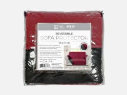 6 Pieces 90x71 Reversable Microfiber Sofa Cover - Bed Sheet Sets