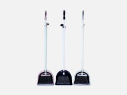 12 Pieces Canguru Long Handle Dustpan W/broom - Cleaning Products