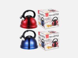 6 Pieces Whistling Kettle 3.0l - Kitchen & Dining