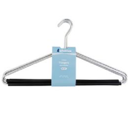 6 pieces Hangers Set Of 4 Chrome W/ Part Bar .25x17.25x9 Ref#6021-8944 - Hangers
