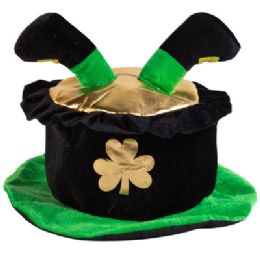12 pieces Hat St Pat Crashed Leprechaun Velvet 12x10 Stpat Ht/jhook - Hooks