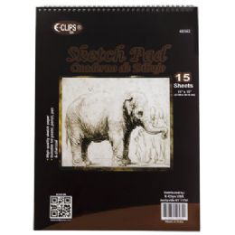 36 pieces Sketch Pad 11x14 15 Sheets - Sketch, Tracing, Drawing & Doodle Pads
