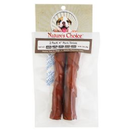 72 Bulk Dog Treats Pork Twist Sticks4 Inch 2pk