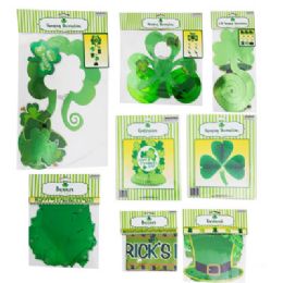 48 pieces St Patrick Party Decor 8astbanner/table/hanging - St. Patricks