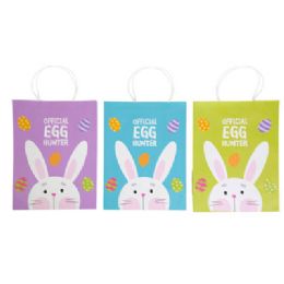 36 Bulk Easter Egg Hunt Bag 3ast Kraft 9.64 X 5 X 12.6in
