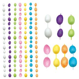 24 Pieces 60" Foam Egg Garland 24/240s - Easter