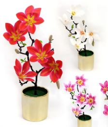 12 of 15 Inch Simulation Magnolia Potted Plants