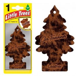 24 Pieces Little Tree Air Freshener [leather] - Air Fresheners