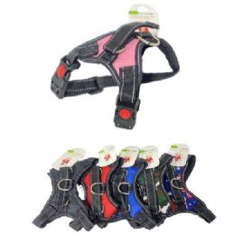 24 Bulk Padded Pet Harness With Handle [X-Small]