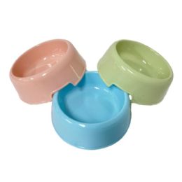 24 Pieces Plastic Pet Bowl [X-Small] 5.5" - Pet Accessories