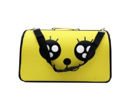 6 pieces Medium Pet Carrying Travel Bag With Cute Animal Face Design - Pet Accessories