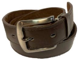 48 Pieces Brown Color Man Belt - Mens Belts