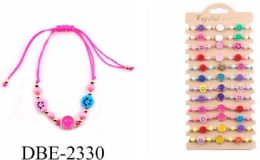 96 Pieces Smile Face Bracelet - Bracelets