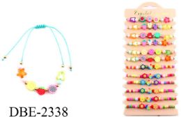 96 Pieces Fruit & Flower Style Bracelet - Bracelets
