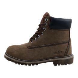 12 Pairs Men's Leather Work Boots - Men's Work Boots