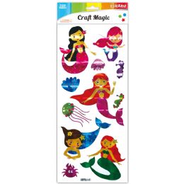 12 Wholesale Stickers (mermaids)