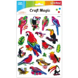 12 Pieces Stickers (birds) - Stickers