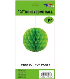 240 Pieces 12in Lime Green Honeycomb Tisse Paper - Party Accessory Sets