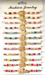 120 Pieces Elephant Evil Eye Fashion Bracelet - Bracelets