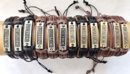 120 Bulk Faux Leather Bracelet Best Friend
