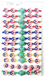 120 Pieces Puerto Rico Bracelet With Turtle - Bracelets