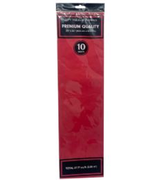 144 Pieces 10pc Red Tissue Paper 20x20in - Tissue Paper